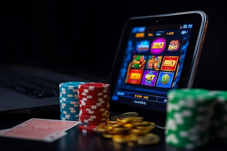 Tampilan beranda situs desktop dewislot 77 dengan menu navigasi lengkap dan daftar pasar sepak bola